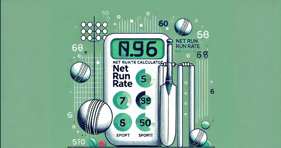 Net Run Rate Calculator in Cricket