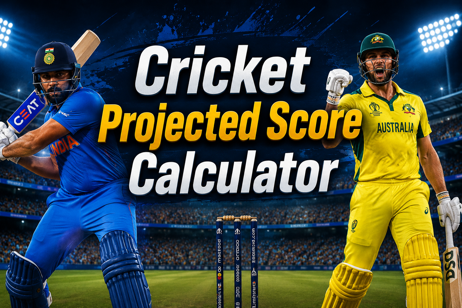 Cricket Projected Score Calculator