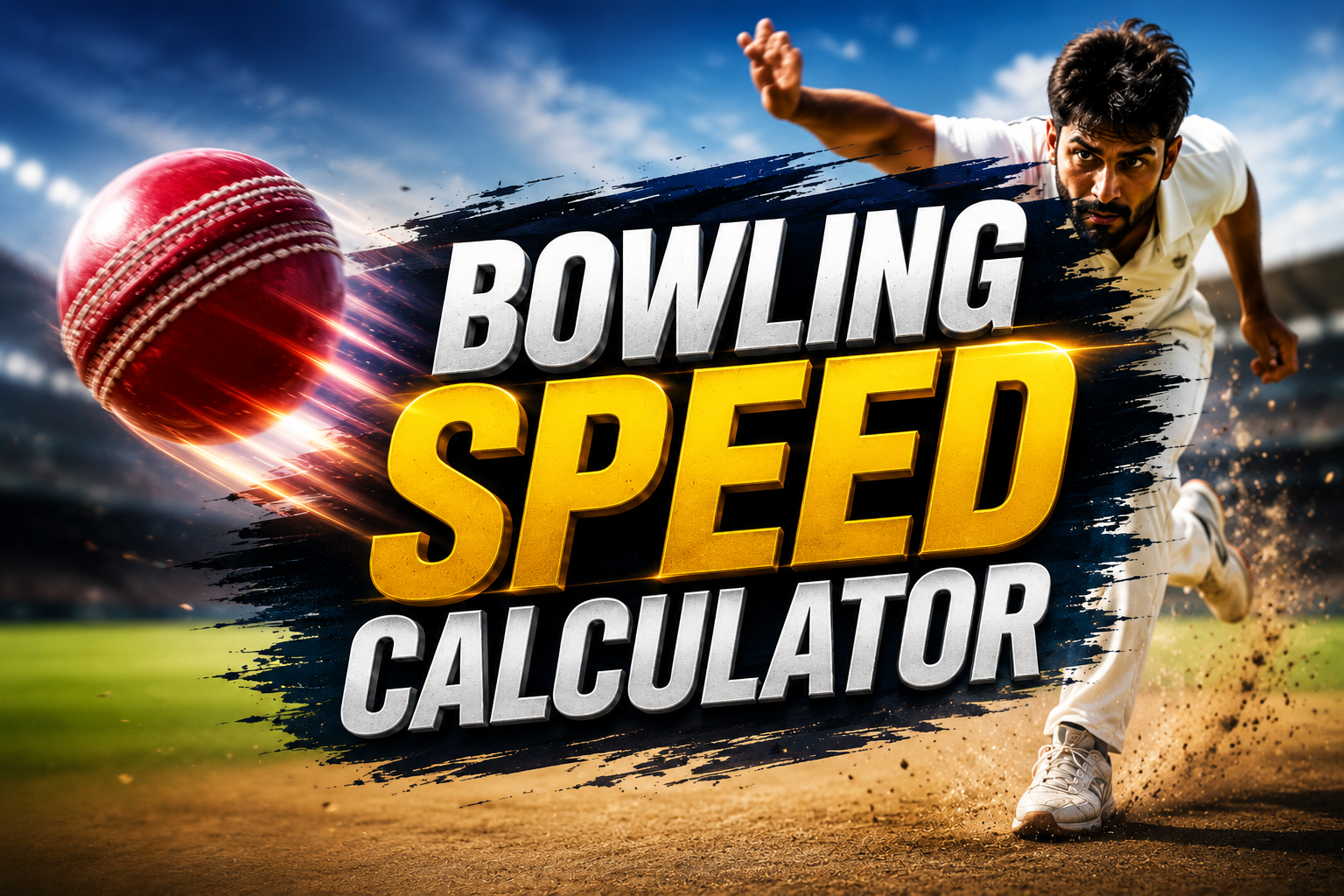 Cricket Bowling Speed Calculator – Check Cricket Ball Speed Online (Free)