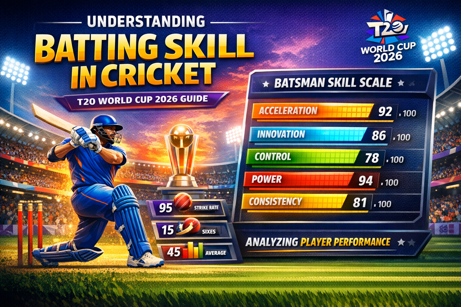 Batting Skill Scale Calculator