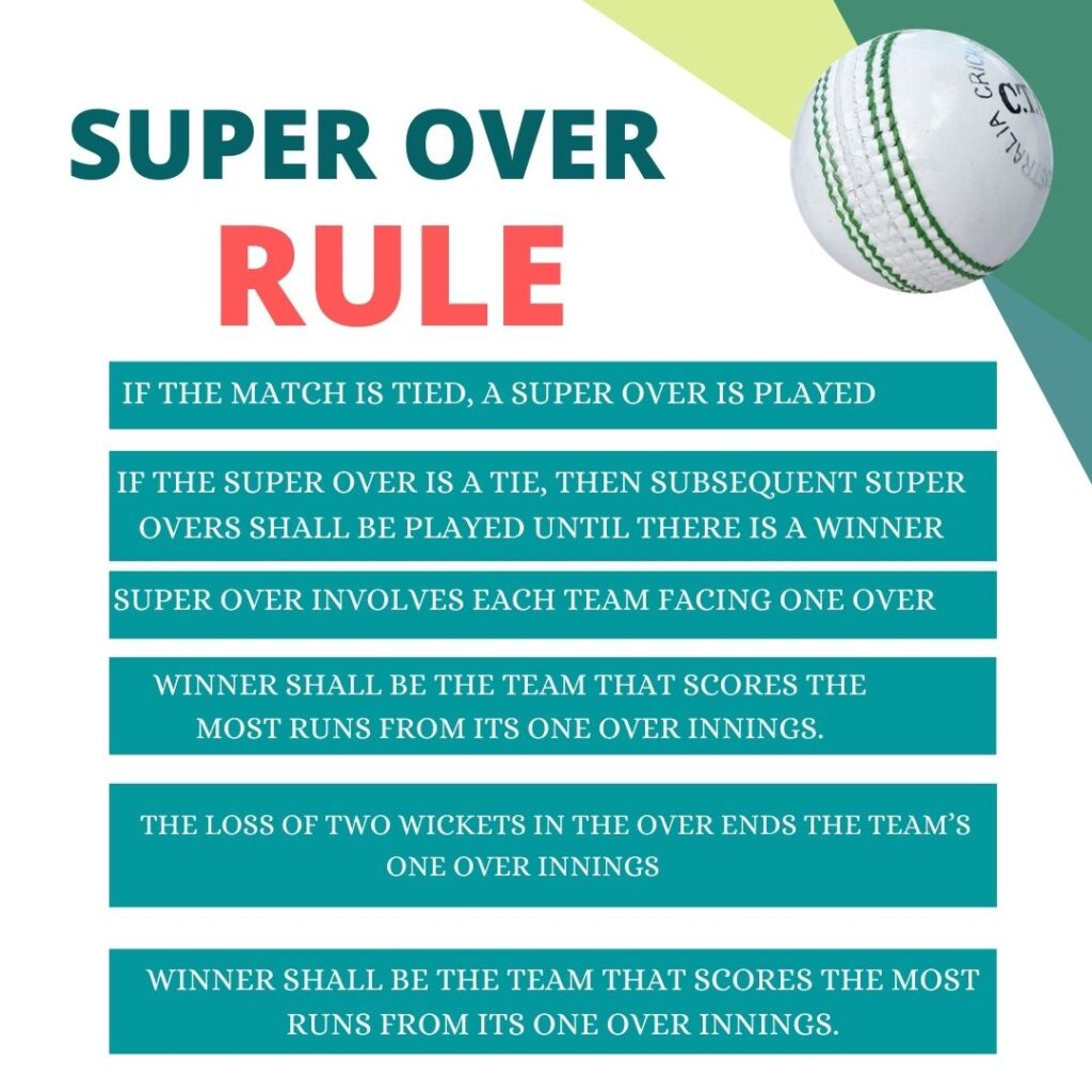 super over in cricket explained