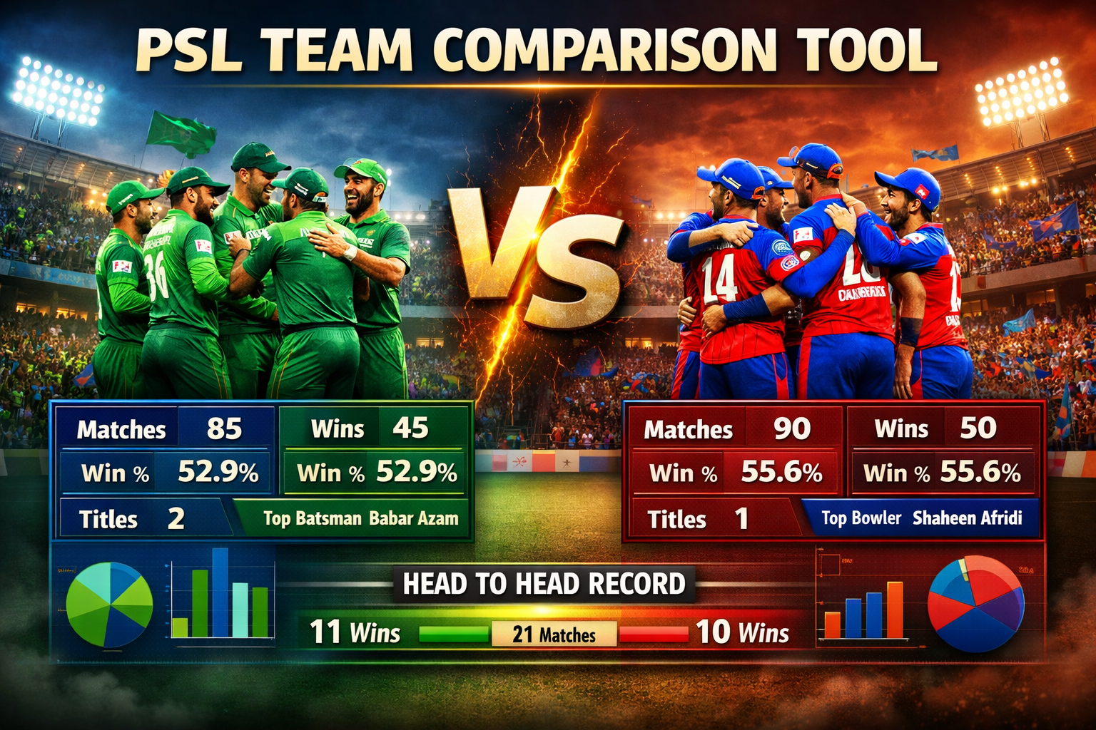 PSL Team Comparison Tool