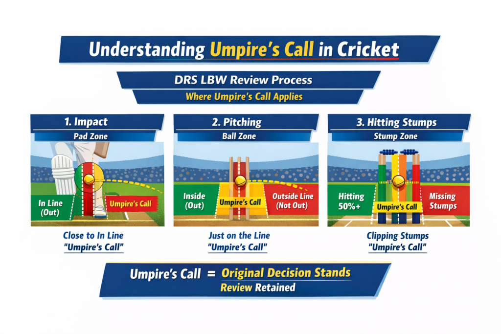 Umpire’s Call in Cricket Explained
